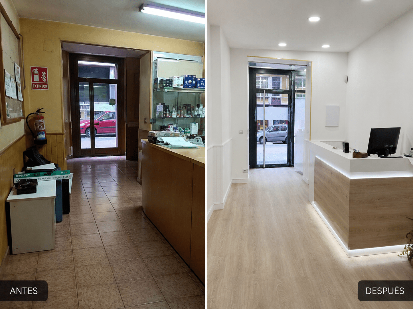 Diseño 3D de cocina reformada en Málaga con isla central
